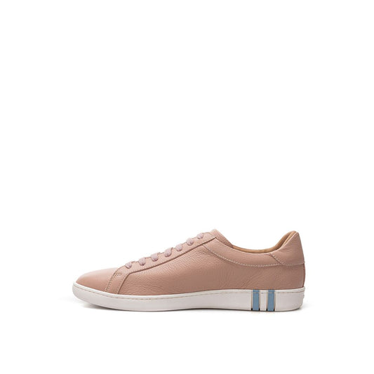 Bally Elegant Pink Leather Sneakers $923.00 Bally Luzworld