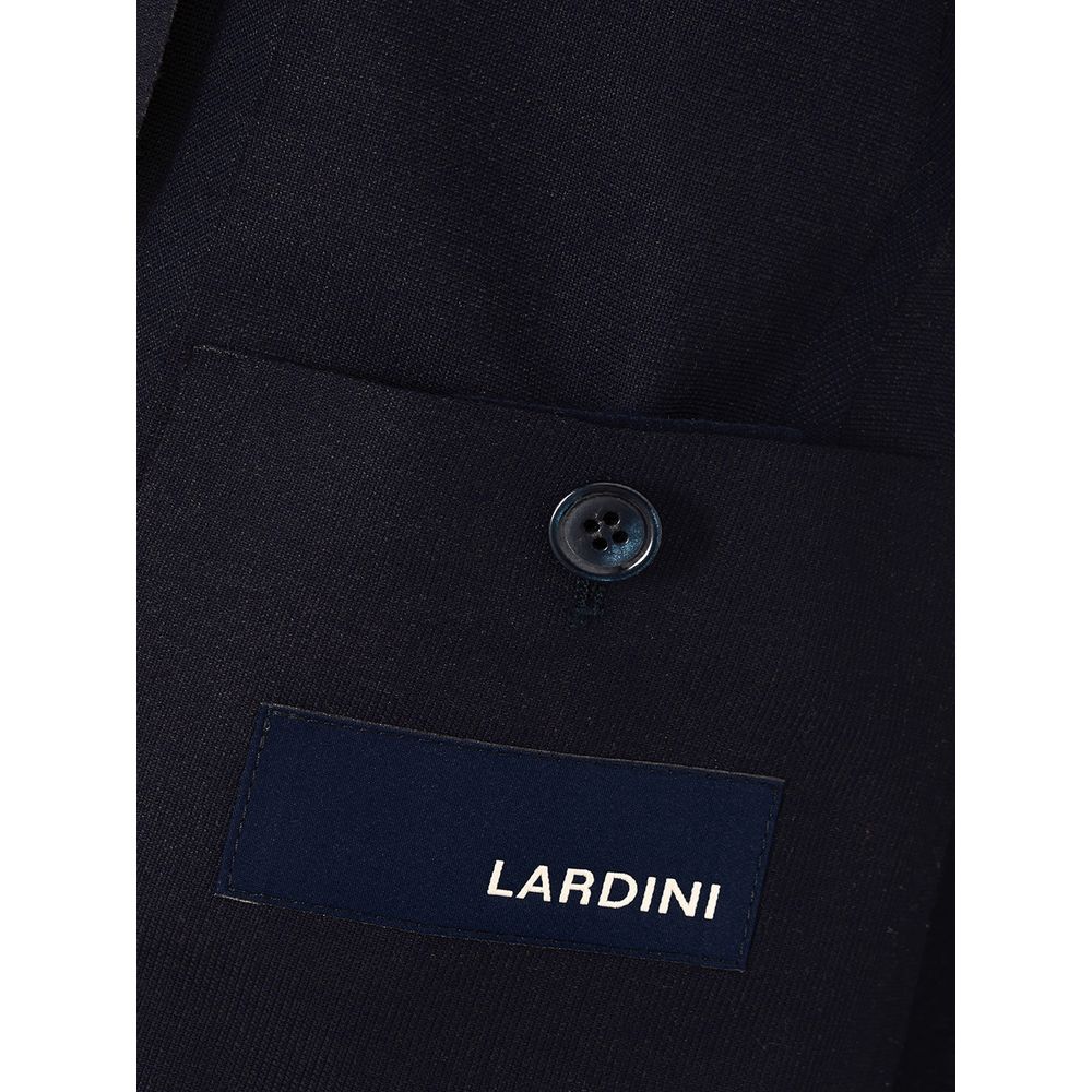 Elegant Blue Cotton Lardini Jacket $1743.00 Lardini Luzworld