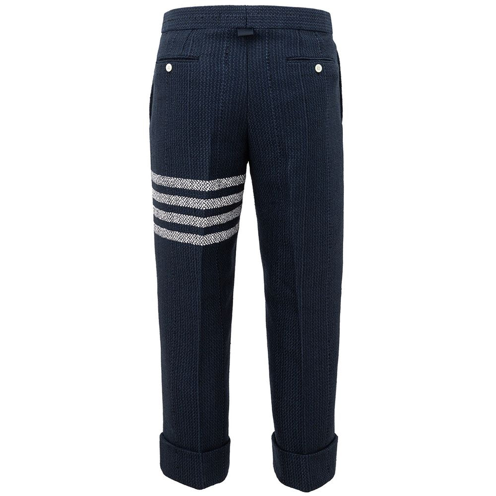 Thom Browne Elevate Your Style with Sleek Acrylic Pants $3732.00 Thom Browne Luzworld