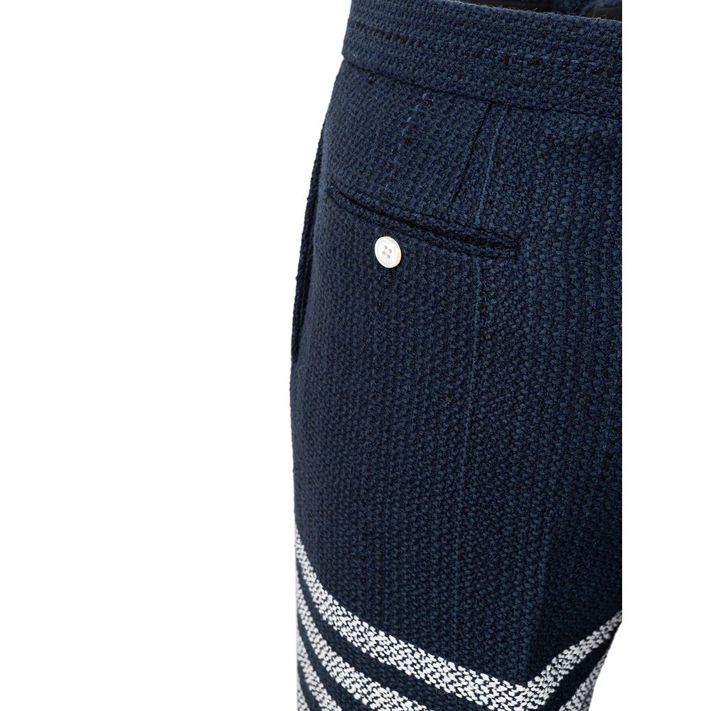 Thom Browne Elevate Your Style with Sleek Acrylic Pants $3732.00 Thom Browne Luzworld