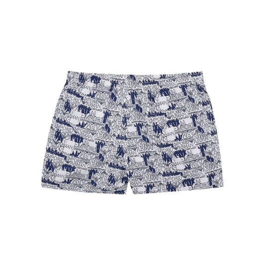 Emporio Armani Elegant White Polyester Swim Shorts $182.00 Emporio Armani Luzworld
