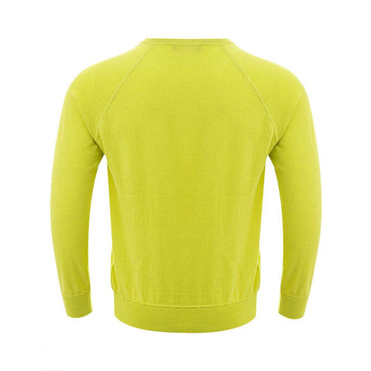 Gran Sasso Sunny Yellow Italian Cotton Sweater $333.00 Gran Sasso Luzworld