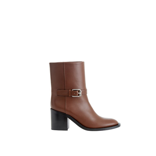 Burberry Brown Leather Boot $2194.00 Burberry Luzworld