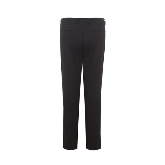 Lardini Italian Elegance Cotton Black Trousers $596.00 Lardini Luzworld