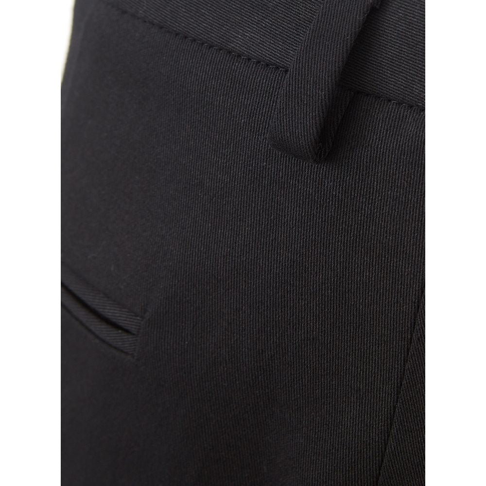 Lardini Italian Elegance Cotton Black Trousers $596.00 Lardini Luzworld
