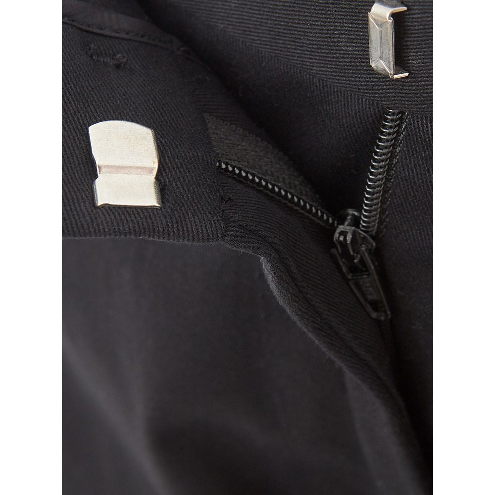 Lardini Italian Elegance Cotton Black Trousers $596.00 Lardini Luzworld