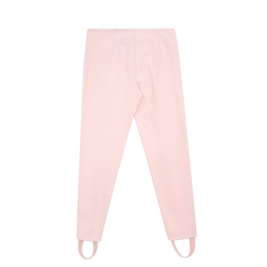 Lardini Elegant Pink Viscose Pants for Chic Style $596.00 Lardini Luzworld