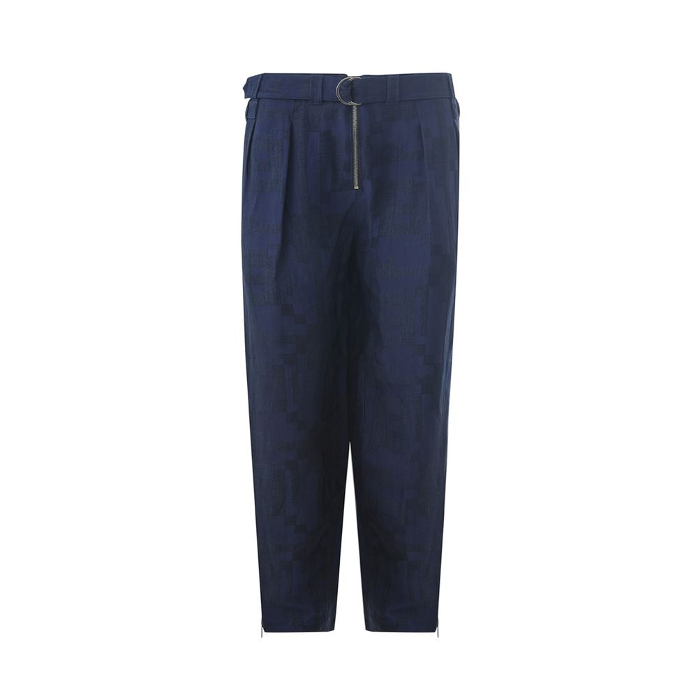 Emporio Armani Blue Linen Pant $847.00 Emporio Armani Luzworld
