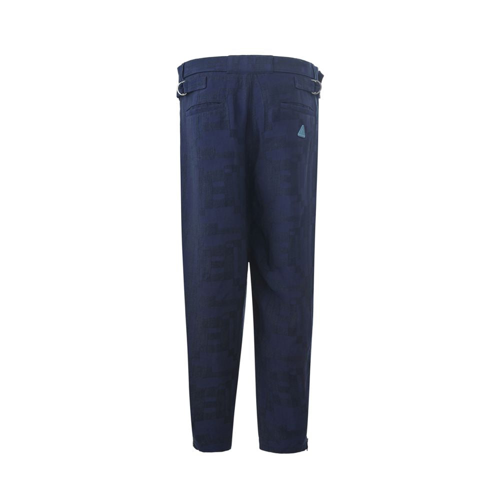 Emporio Armani Blue Linen Pant $847.00 Emporio Armani Luzworld