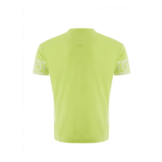 Kenzo Sunny Yellow Cotton Tee For Stylish Men $209.00 Kenzo Luzworld