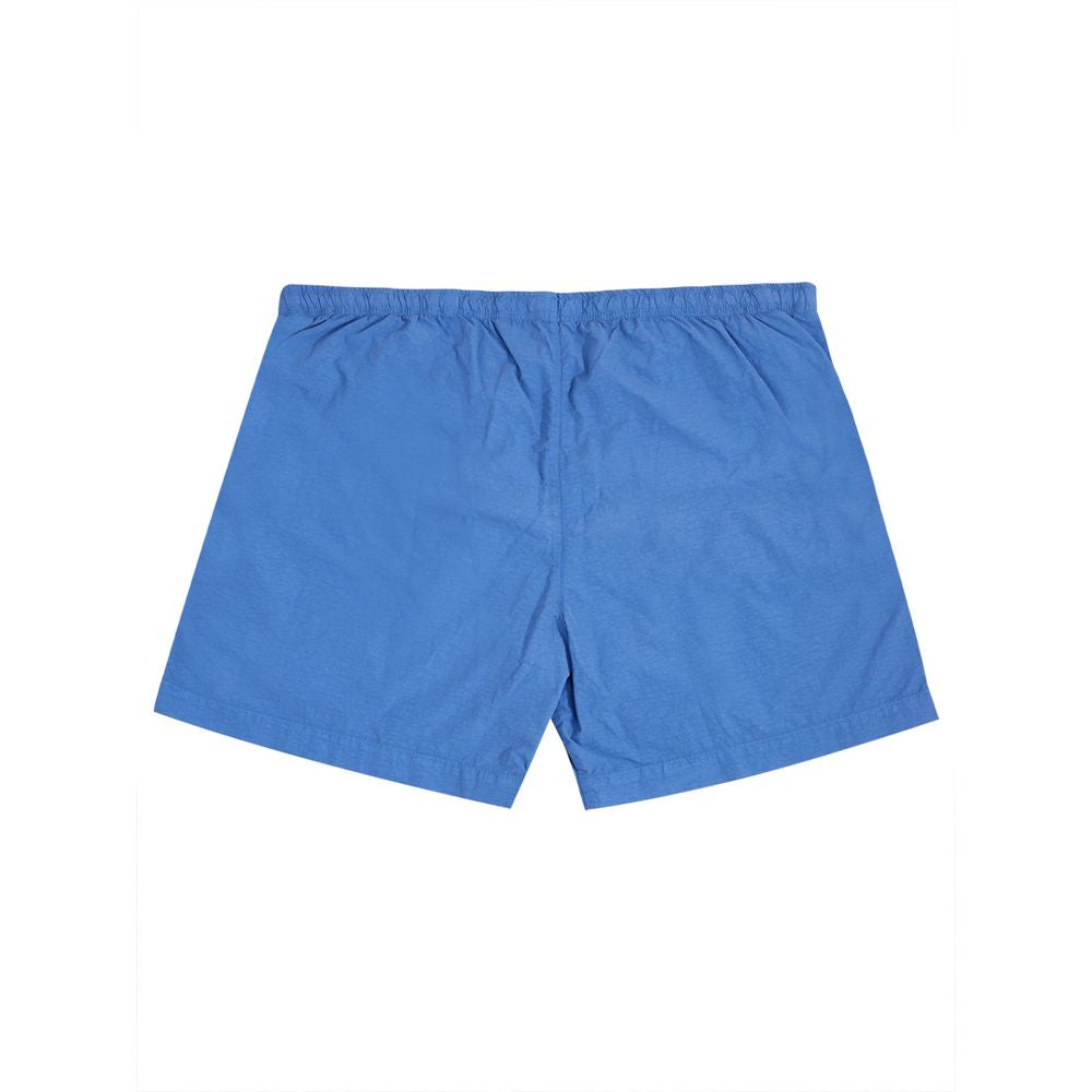 C.P. Company Sleek Blue Swimwear For The Modern Man $220.00 C.P. Company Luzworld