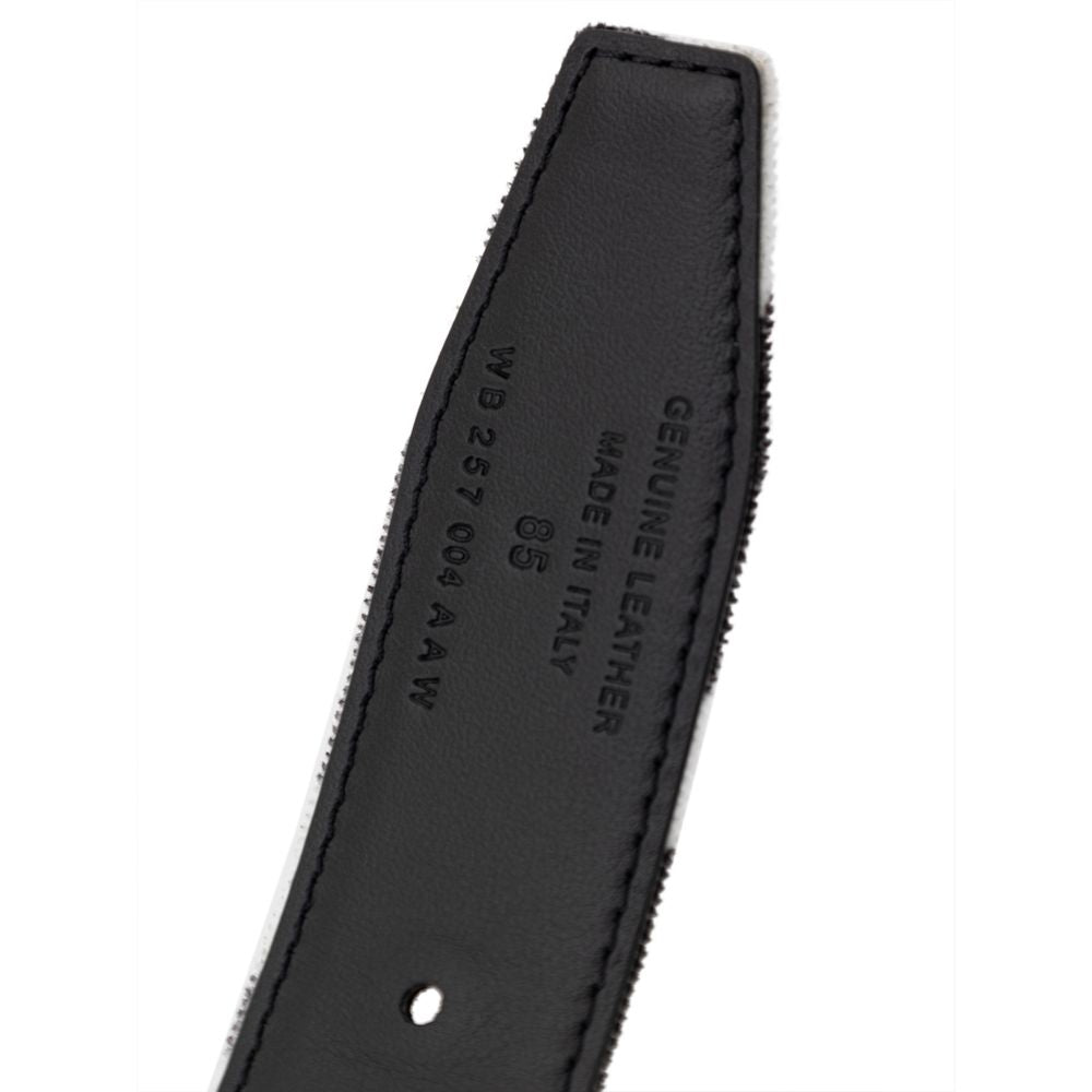 Tom Ford Black And White Leather Belt $1459.00 Tom Ford Luzworld
