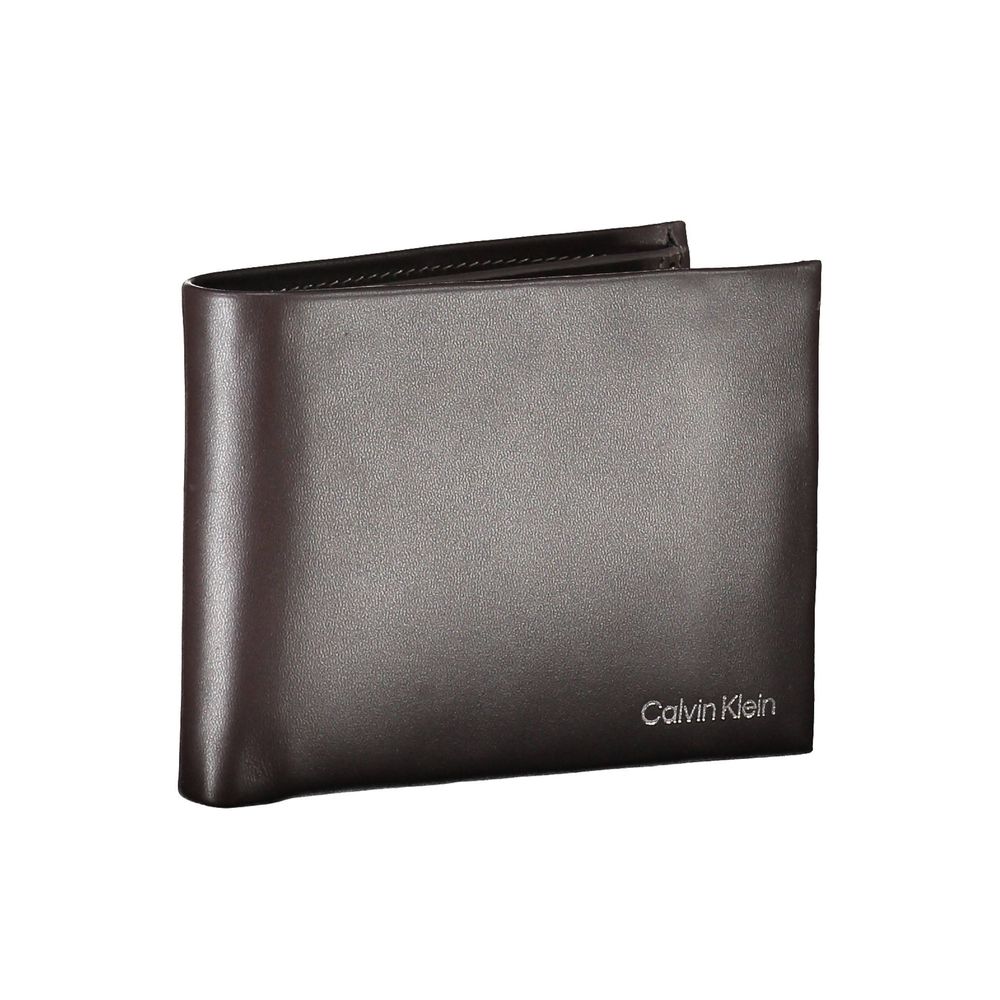 Calvin Klein Elegant Leather Dual-Compartment Wallet $193.00 Calvin Klein Luzworld