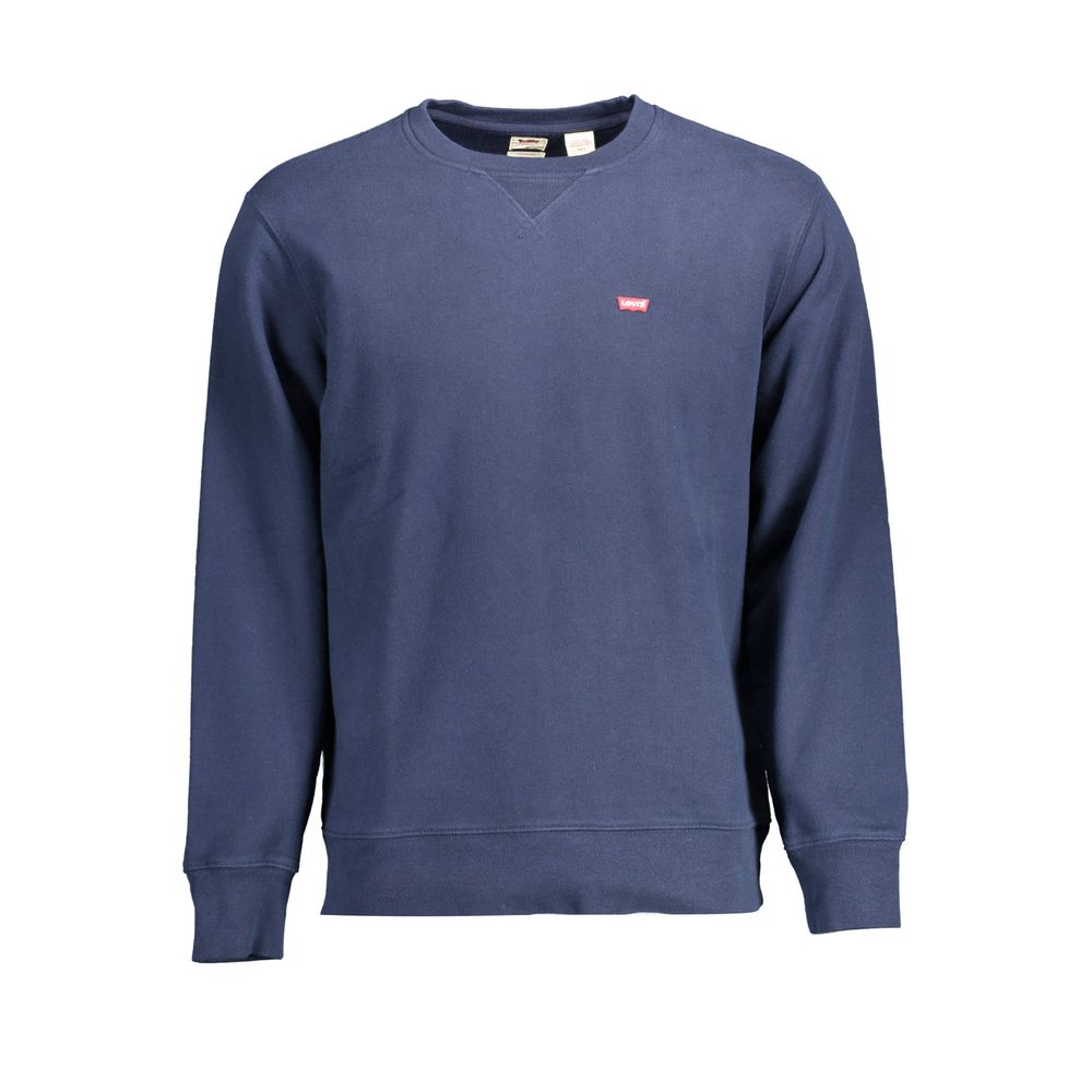 Levi's Blue Cotton Men Sweater $181.00 Levi's Luzworld