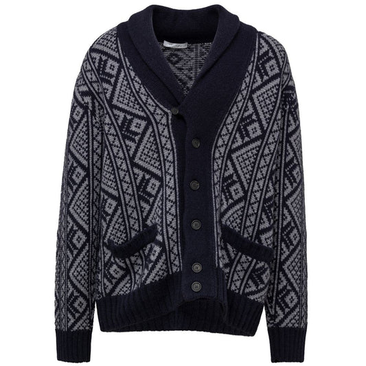 Cruciani Bicolor Cashmere Cardigan $2372.00 Cruciani Luzworld