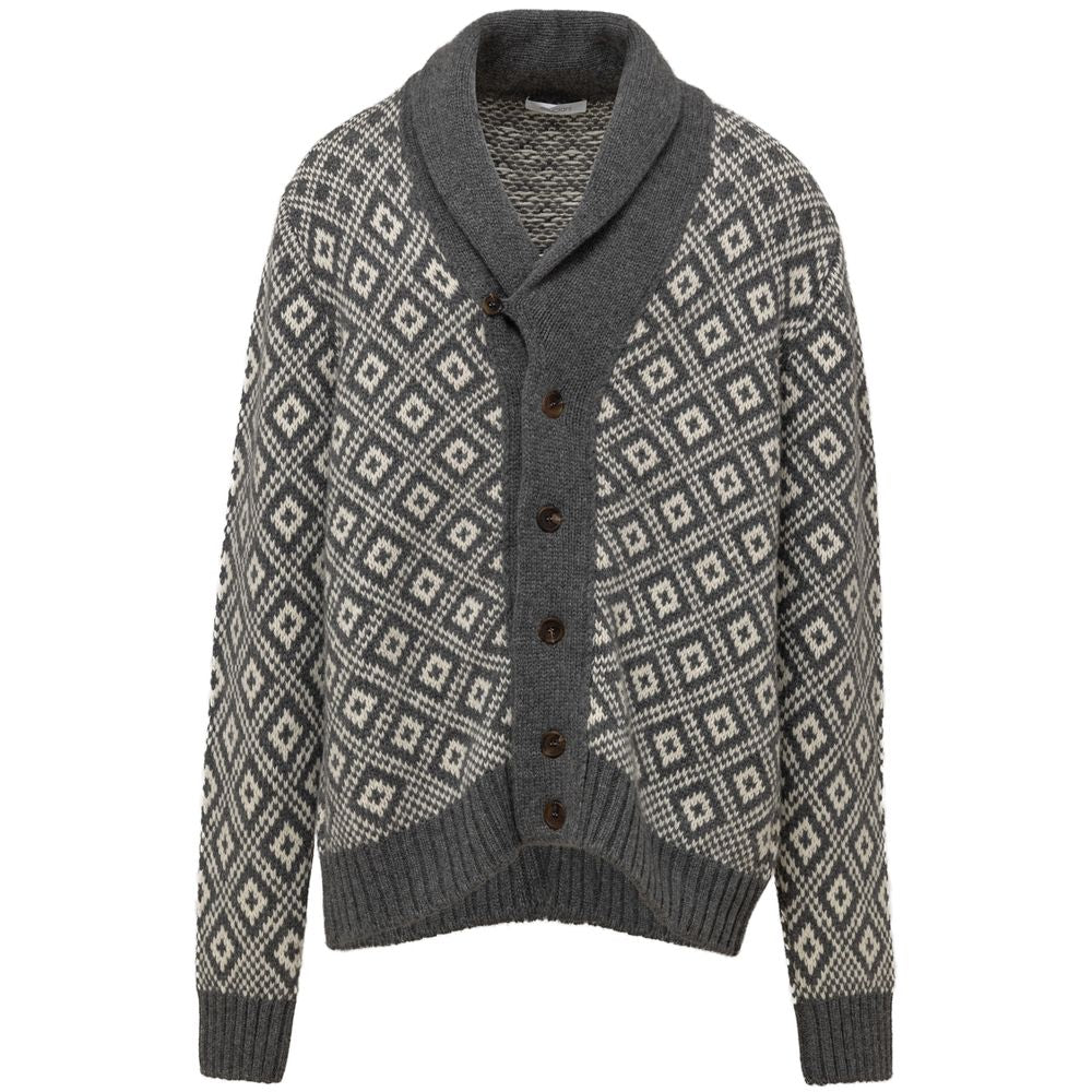 Cruciani Bicolor Cashmere Cardigan $2187.00 Cruciani Luzworld