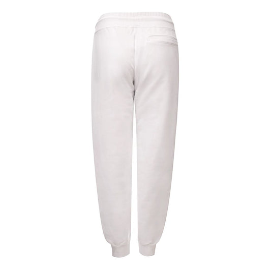 GCDS White Cotton Joggers Workout Pant $676.00 GCDS Luzworld