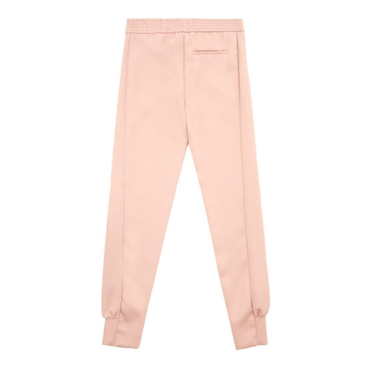 Lardini Elegant Pink Polyester Pants for Women $596.00 Lardini Luzworld