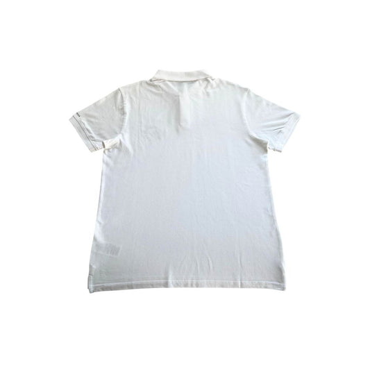 Trussardi Beachwear White Cotton Men Polo Shirt $151.00 Trussardi Beachwear Luzworld