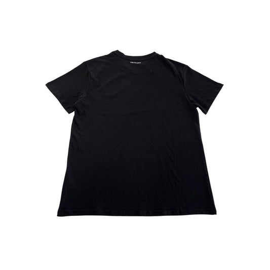 Trussardi Beachwear Black Cotton Men T-Shirt $137.00 Trussardi Beachwear Luzworld