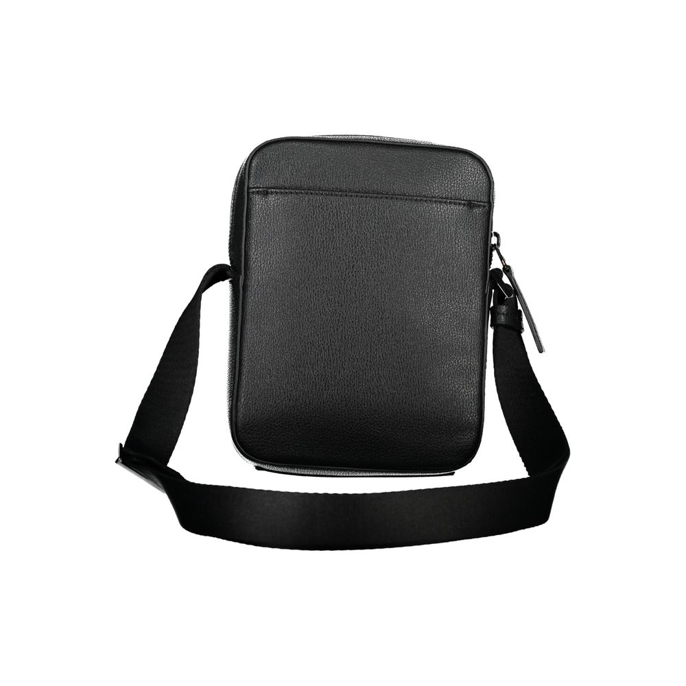 Calvin Klein Sleek Black Shoulder Bag with Logo Detail $217.00 Calvin Klein Luzworld