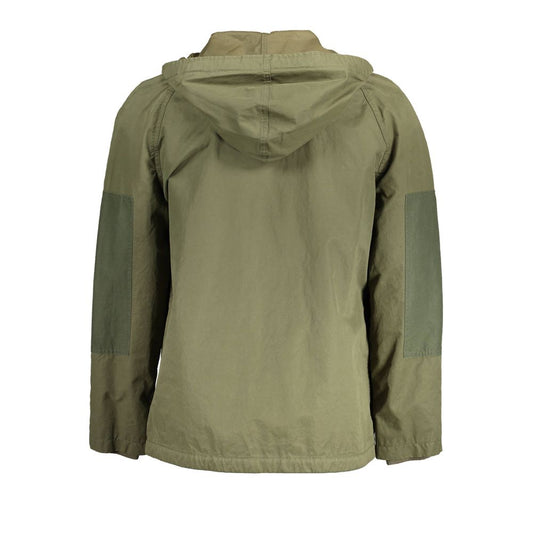 Gant Green Cotton Men Jacket $763.00 Gant Luzworld