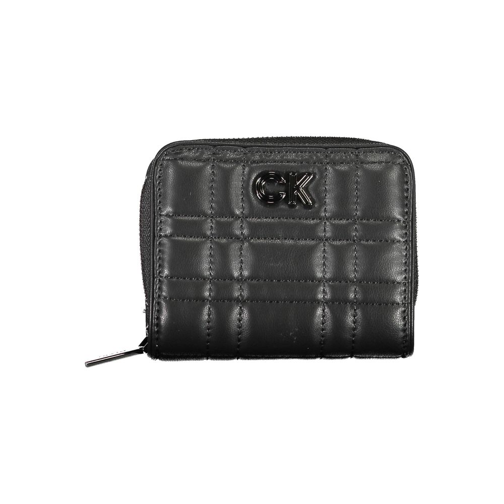 Calvin Klein Black Polyester Women Wallet $184.00 Calvin Klein Luzworld