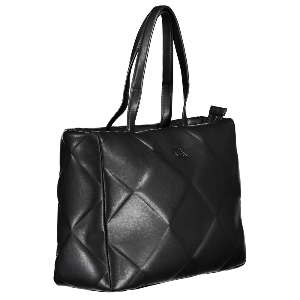 Calvin Klein Black Polyester Handbag $569.00 Calvin Klein Luzworld