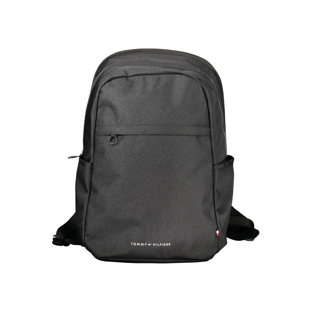 Tommy Hilfiger Black Polyester Backpack $248.00 Tommy Hilfiger Luzworld