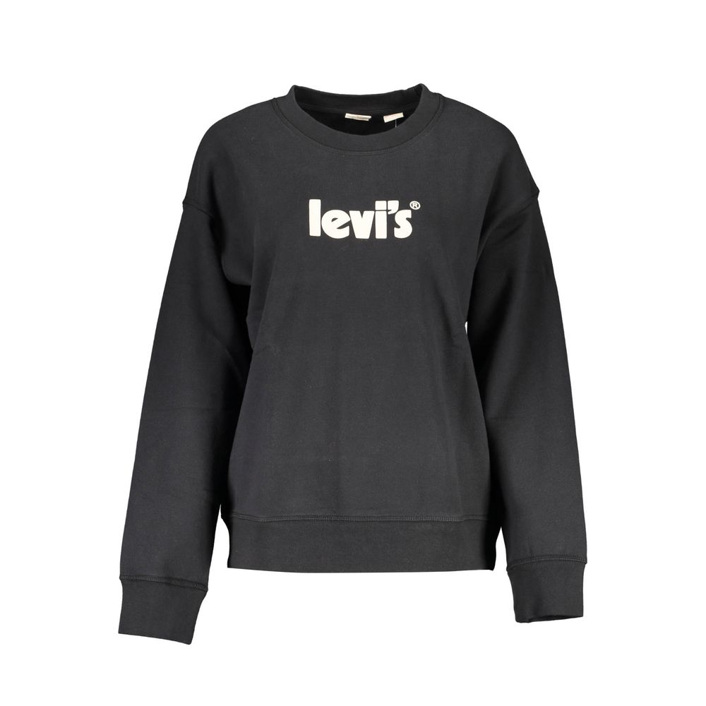 Levi's Black Cotton Women Sweater $182.00 Levi's Luzworld