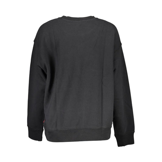 Levi's Black Cotton Women Sweater $182.00 Levi's Luzworld