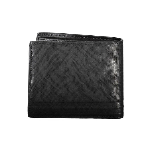 Tommy Hilfiger Black Leather Men Wallet $206.00 Tommy Hilfiger Luzworld