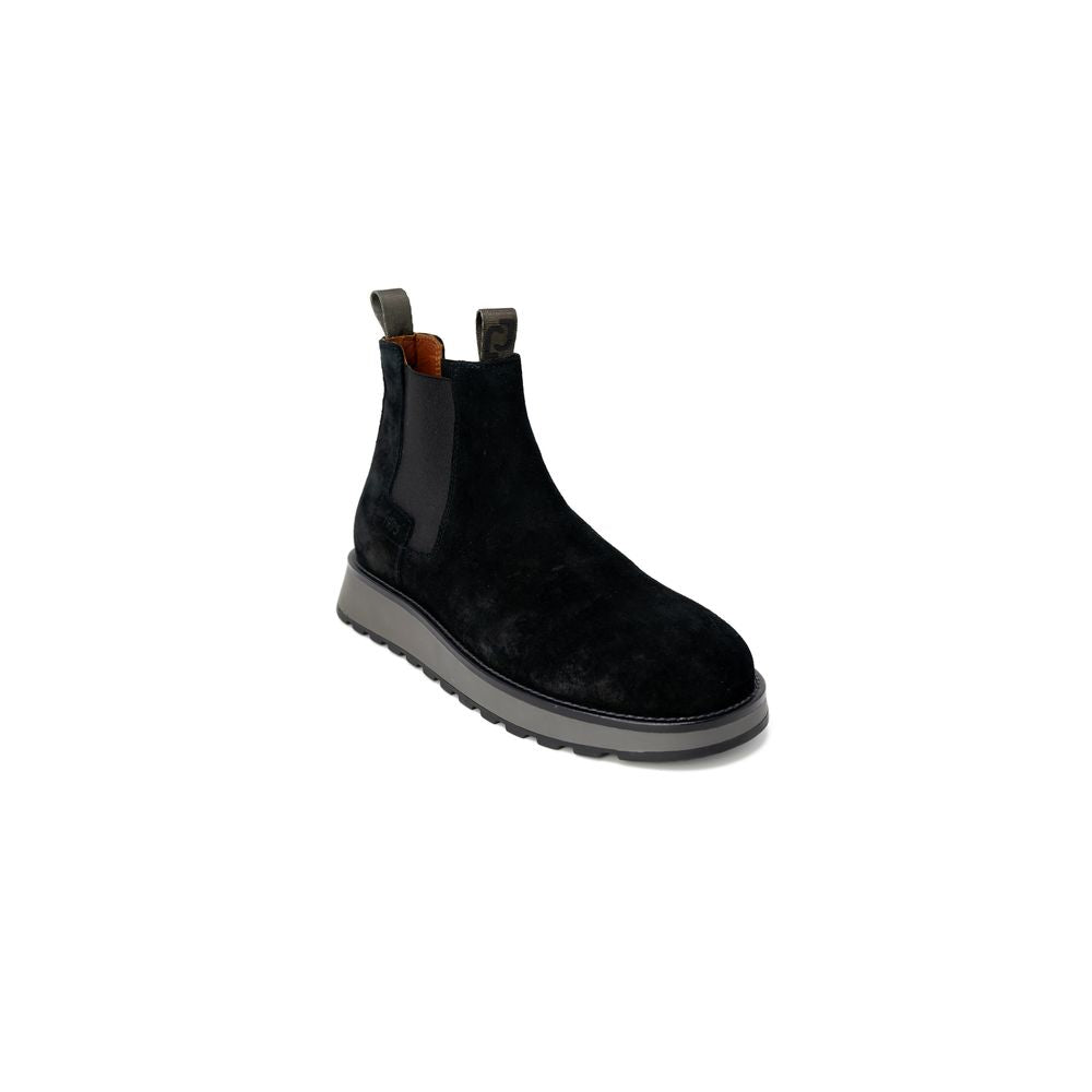 Liu Jo Black Suede Leather Boot $529.00 Liu Jo Luzworld