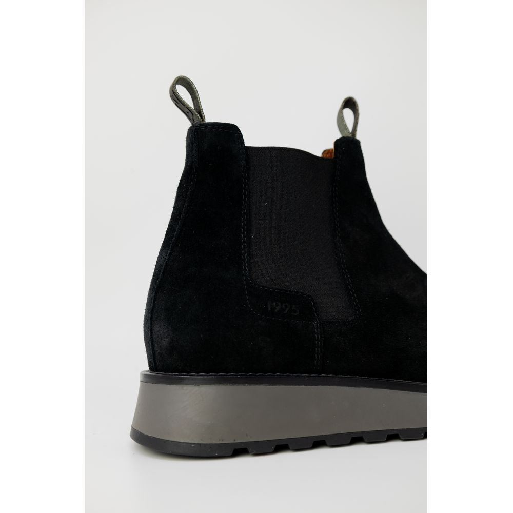 Liu Jo Black Suede Leather Boot $529.00 Liu Jo Luzworld