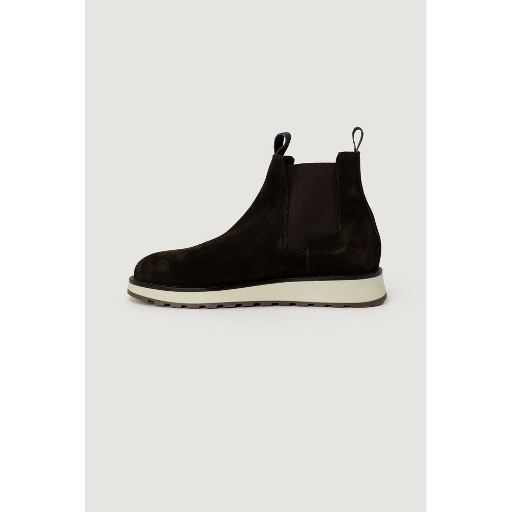 Liu Jo Brown Suede Leather Boot $529.00 Liu Jo Luzworld