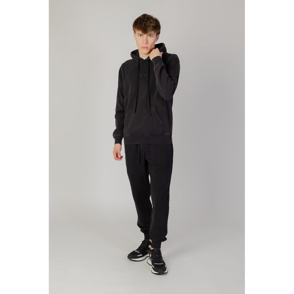 Liu Jo Black Cotton Hoody $219.00 Liu Jo Luzworld