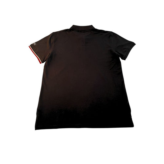 Iceberg Black Cotton Men Polo Shirt $162.00 Iceberg Luzworld
