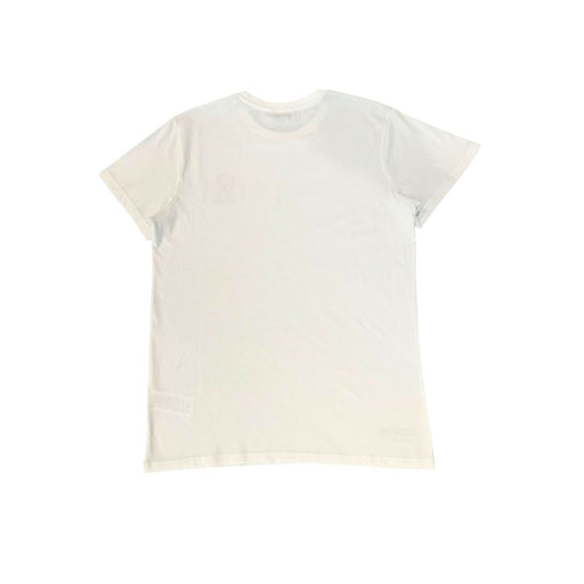 Iceberg White Cotton Men T-Shirt $144.00 Iceberg Luzworld