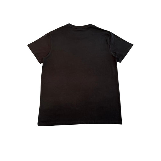 Iceberg Black Cotton Men T-Shirt $144.00 Iceberg Luzworld