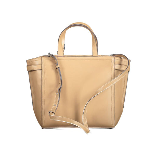 Calvin Klein Brown Polyester Women Handbag $605.00 Calvin Klein Luzworld
