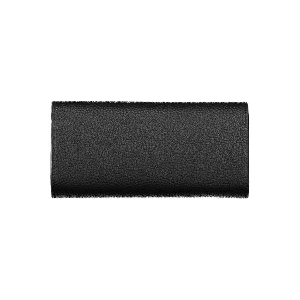 Tommy Hilfiger Black Polyethylene Women Wallet $214.00 Tommy Hilfiger Luzworld