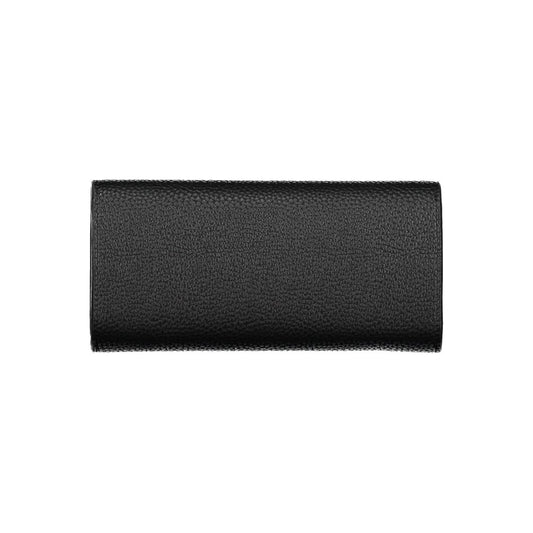 Tommy Hilfiger Black Polyethylene Women Wallet $214.00 Tommy Hilfiger Luzworld