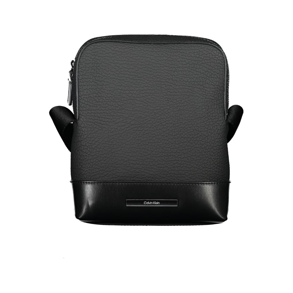 Calvin Klein Sleek Black Shoulder Bag with Contrasting Details $233.00 Calvin Klein Luzworld