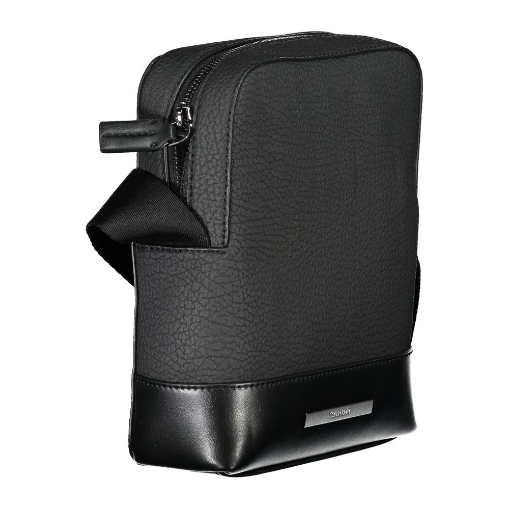 Calvin Klein Sleek Black Shoulder Bag with Contrasting Details $233.00 Calvin Klein Luzworld