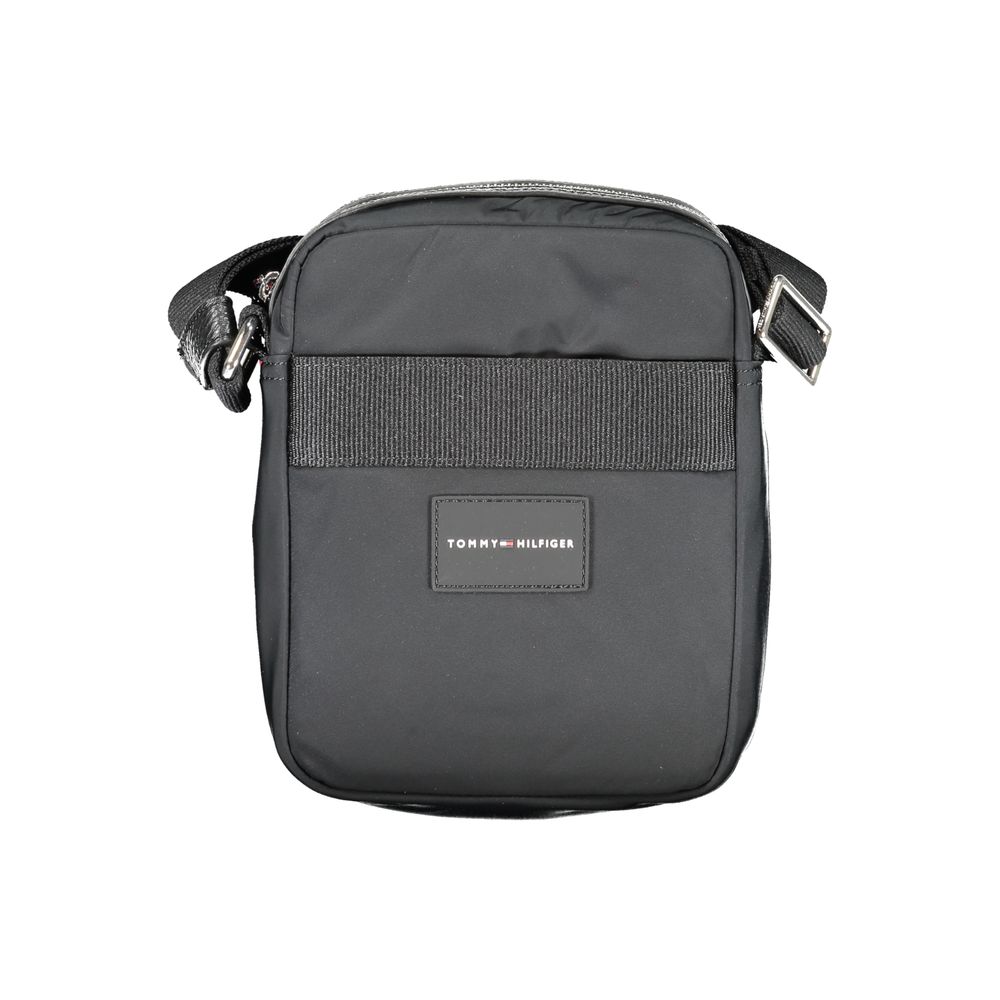 Tommy Hilfiger Black Polyester Shoulder Bag $210.00 Tommy Hilfiger Luzworld