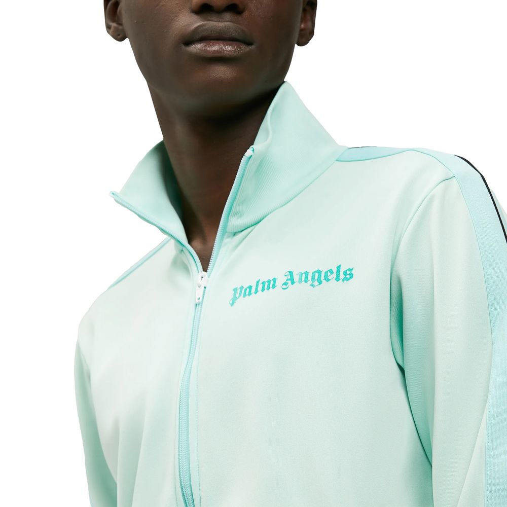 Palm Angels Green Polyamide Men Sweater $931.00 Palm Angels Luzworld