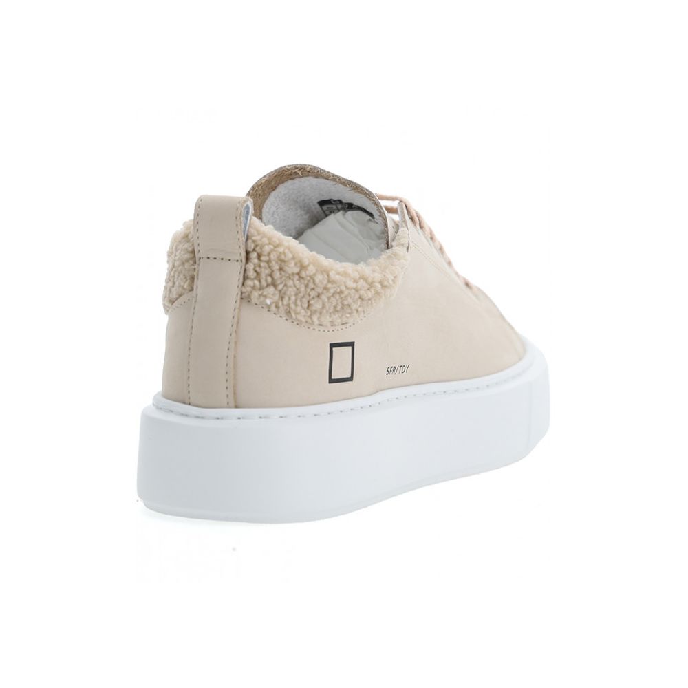 D.A.T.E Beige Leather Sneaker $329.00 D.A.T.E Luzworld