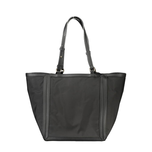 Tommy Hilfiger Black Polyester Handbag $270.00 Tommy Hilfiger Luzworld