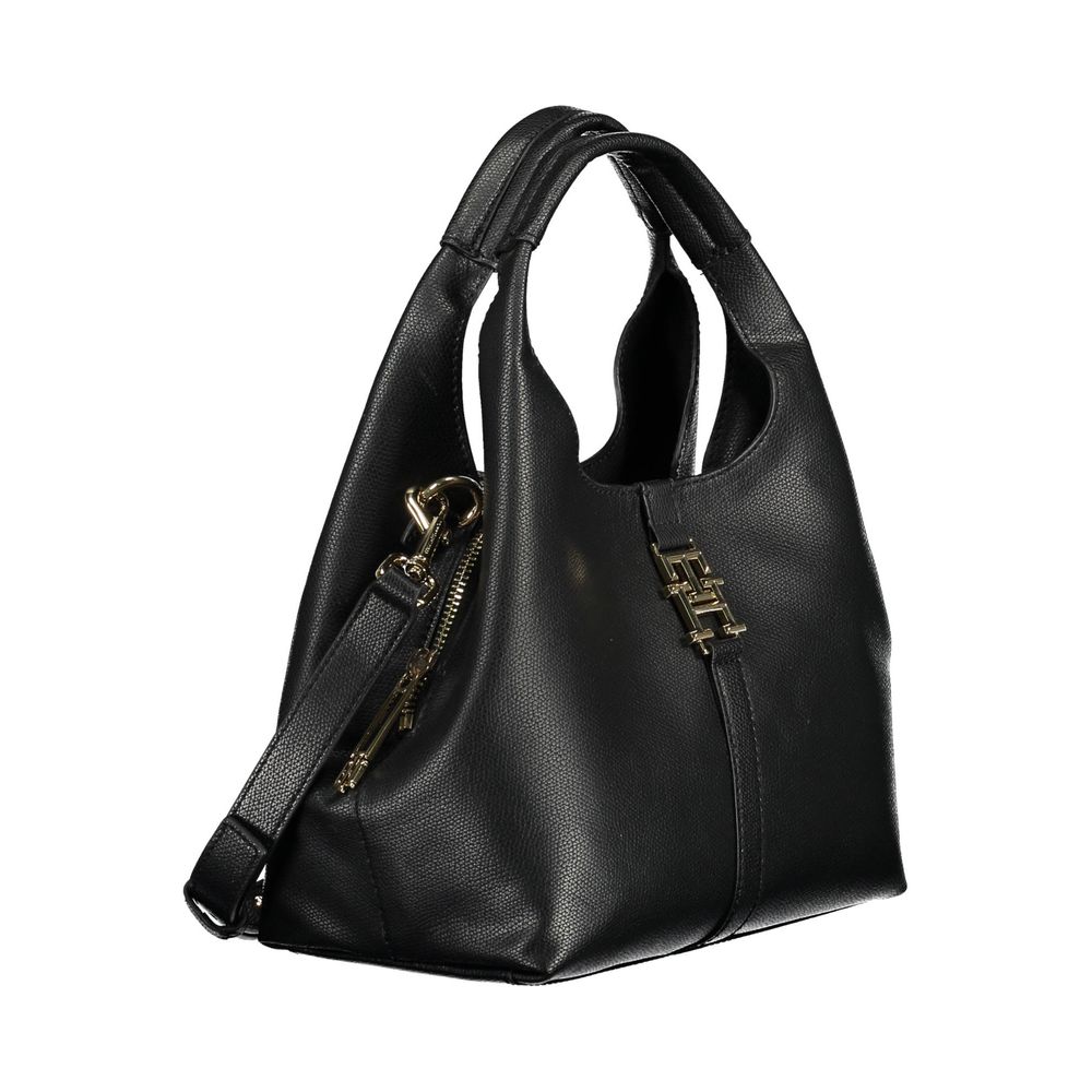 Tommy Hilfiger Black Polyethylene Women Handbag $579.00 Tommy Hilfiger Luzworld