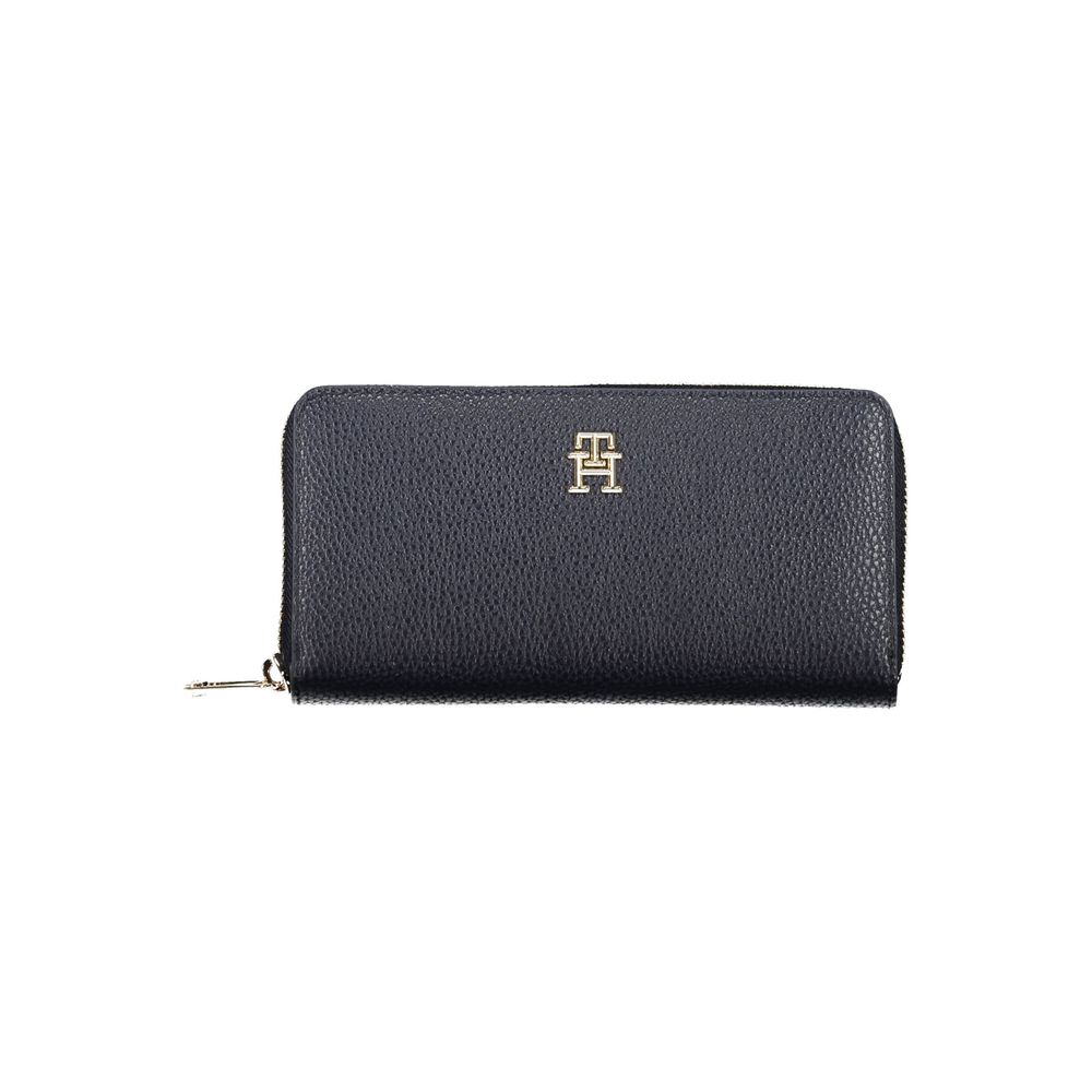 Tommy Hilfiger Blue Polyethylene Women Wallet $198.00 Tommy Hilfiger Luzworld